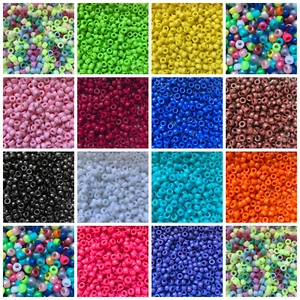 Pony Beads 9x6mm x 100 Beads BUY 3 GET 1 FREE! - Picture 1 of 13