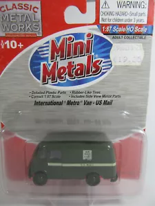 Classic Metal Works USA 1:87 International Metro Van U.S. Mail - Picture 1 of 5