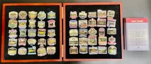 Willabee & Ward MLB Stadium Collector Pin Set w/ Description Cards Display Case - Picture 1 of 8