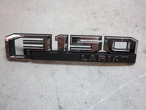 nn706213 Ford F150 Lariat 2015 2016 2017 Front Fender Emblem OEM - Picture 1 of 2