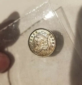 1831 H10C Capped Bust Half Dime Choice/Gem MS Gorgeous Toning! - Picture 1 of 4