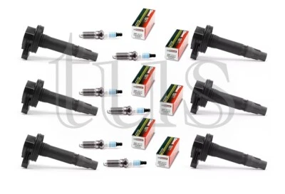 Juego de 6 bobinas de encendido DG520 + 6 bujías SP411 para Ford Edge 2009 3,5 L V6 Foto 1 de 3