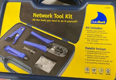 NEW Datashark Network Cable & Connection Tool Kit PA70007 - Image 1 of 4