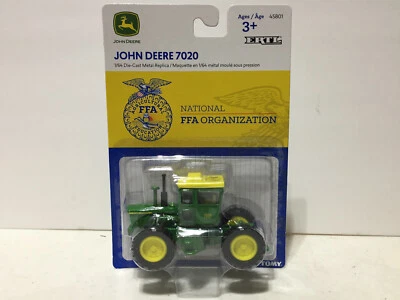 Tractor John Deere 7020 Organización Nacional FFA escala 1/64 nuevo en paquete por Ertl Foto 1 de 4