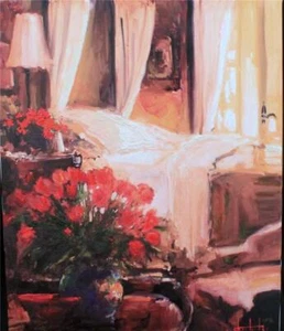 Stephen Shortridge ""A LOVELY MORNING"" Giclee sobre lienzo 16X20 - Imagen 1 de 1