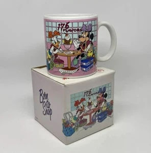 Taza de café vintage Disney Daisy Duck Minnie Mouse nacida para comprar aplausos 1987 - Imagen 1 de 9