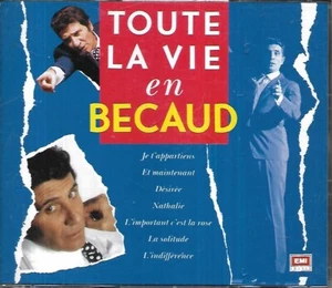 COFFRET 2 CD 41 TITRES GILBERT BECAUD TOUTE LA VIE EN BECAUD BEST OF 1990 - Imagen 1 de 2