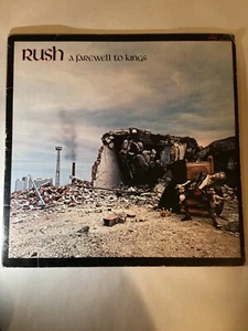 Rush, "A Farewell To Kings" Vinyl LP, Mercury Records SRM-1-1184 1977, Vinyl VG - Picture 1 of 11