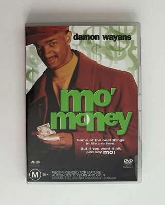 Mo' Money (DVD) Region 4 Damon Wayans Peter Macdonald 1992 Comedy Like New - Image 1 of 2