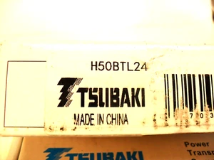 Pignone catena a rulli TSUBAKI H50BTL24 24 denti temprati nuovo scatola di fabbrica - Foto 1 di 4