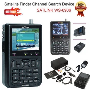 SatLink WS-6906 Misuratore segnale dispositivo di ricerca satellitare digitale NUOVO Regno Unito - Foto 1 di 12