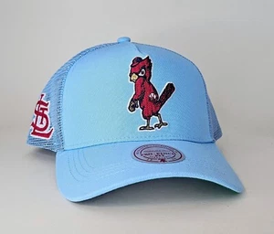 Mitchell & Ness St. Louis Cardinals Hurdle Pro Pinch Adjustable Hat - Picture 1 of 4