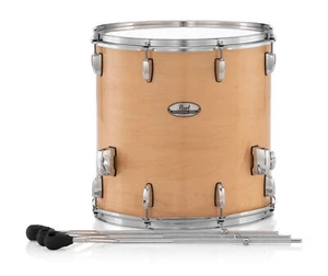 Pearl PMX Professional Maple 14x14" Natural Maple Lacquer Floor Tom Drum w/Legs - Picture 1 of 1
