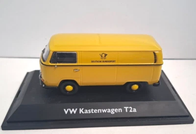 EDICOLA   1:43 FURGONE  DIE CAST VW KASTENWAGEN T2A GIALLO   EDI VARIE  16 - Immagine 1 di 4