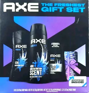 AXE Fresh Body Care Three Piece Gift Set • Phoenix. Mint+Rosemary - New - Picture 1 of 5