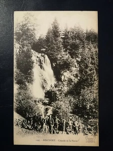 CPA 73 BEAUFORT - Cascade de la Pierre - Chasseurs Alpins - Imagen 1 de 2