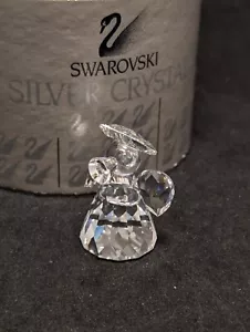 Swarovski Crystal Nativity Scene Angel 153971 Christmas Boxed - Picture 1 of 13