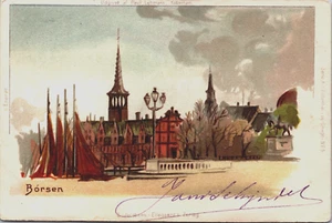 Denmark Helsingor Stengade Vintage Postcard B231 - Picture 1 of 2