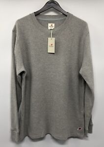 New Balance Made in USA Thermal Grey Long Sleeve Shirt XL