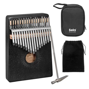 Sela SE246 Kalimba caoba 17 negro - Imagen 1 de 7