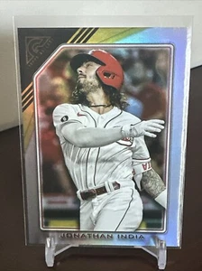 2022 Topps Gallery Rainbow Foil #4 Jonathan India Reds - Picture 1 of 2