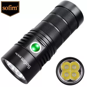 Sofirn SP36 Pro 8000lm Powerful LED Flashlight 4*SST40 USB C Rechargeable - Picture 1 of 12