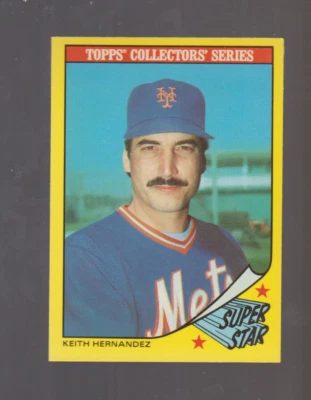 1986 Topps Superstars #14 Keith Hernandez card, St. Louis Cardinals - Image 1 of 2