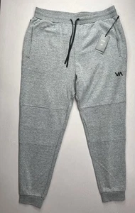 Felpa RVCA Tech Fleece II uomo sportiva sportiva atletica joggers nuova con etichette XL - Foto 1 di 7