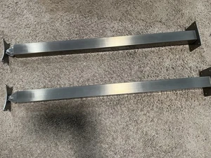 2 Stück Kabel Geländerpfosten Edelstahl verstellbarer Winkel Zwischenpfosten für - Bild 1 von 3