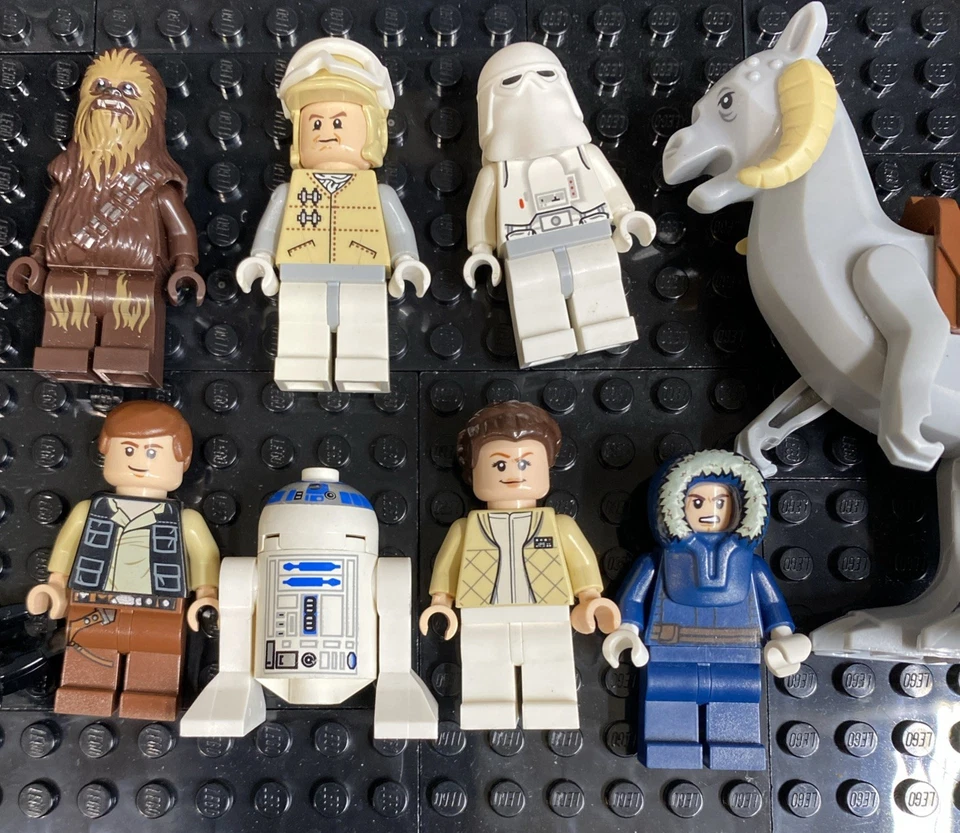 Lote de 7 minifiguras de Star Wars con Tauntuan - Lote Hoth, excelente estado - ¡completo! Foto 1 de 4