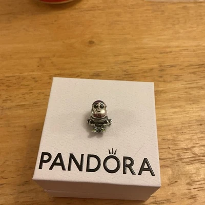 Pandora Disney Pixar Toy Story Buzz Lightyear Silver Charm VGC s925 Ale Gift - Image 1 of 4