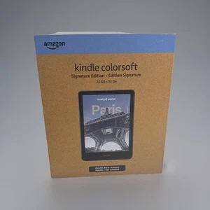 AMAZON Kindle Colorsoft Signature Edition 7" eReader - 32 GB, Black -BNIB - Afbeelding 1 van 2
