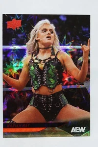 2025 AEW Wrestling Upper Deck Mariah May #35 Dynamite 75/199 -- Last AEW Card - Picture 1 of 2