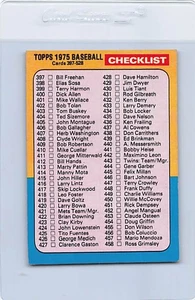 1975 Topps #517 Checklist (397-528) EX/MT *7894 - Picture 1 of 2