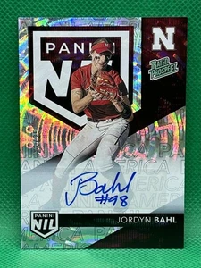 JORDYN BAHL 2025 NSCC Rated Prospect Auto /25 Panini National Silver Pack - Picture 1 of 2