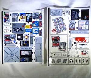 new LEGO Sticker Sheets #1 and #2 for X-Men: The X-Mansion 76294 - Picture 1 of 1