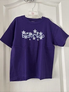 EUC Eldorado Casino T-Shirt Glücksspiel lila Jugend kleines Souvenir - Bild 1 von 10