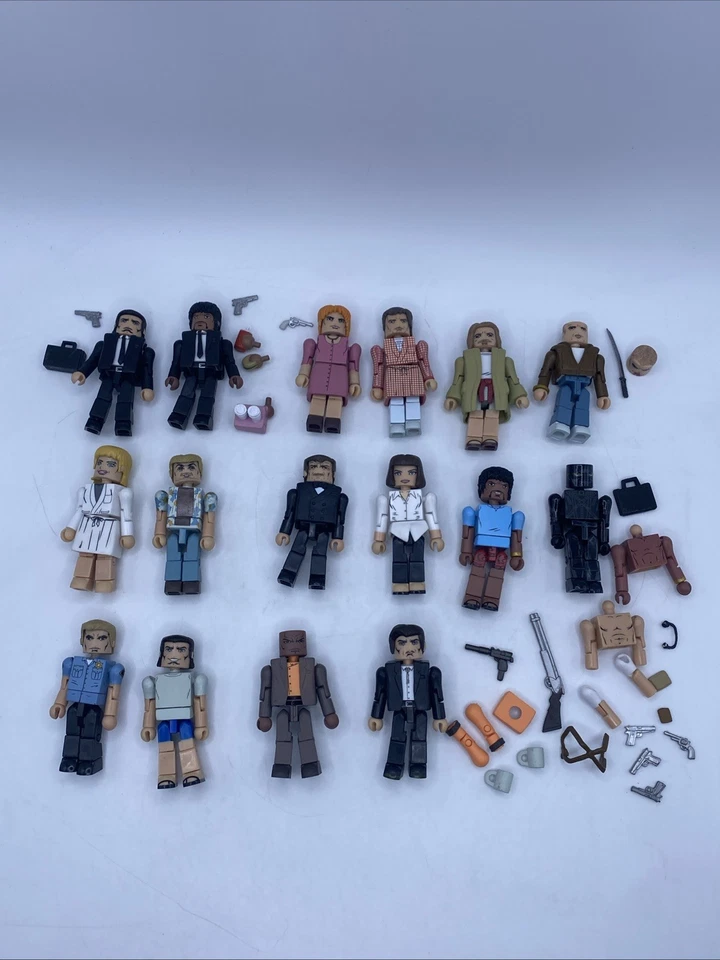 Lote Minimates de 16 Pulp Fiction-Quentin Tarantino Foto 1 de 4