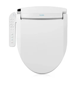 Brondell LT89 Electric Bidet Toilet Seat, Fits Elongated Toilets, White - Picture 1 of 9