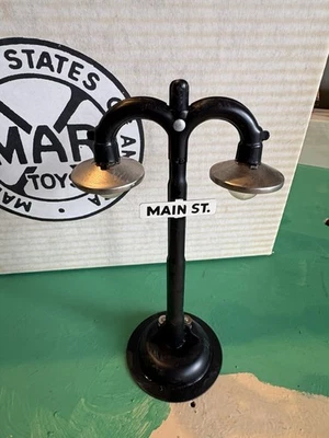 Marx Trains Vintage Double Street Light with Box O Gauge - Image 1 of 3