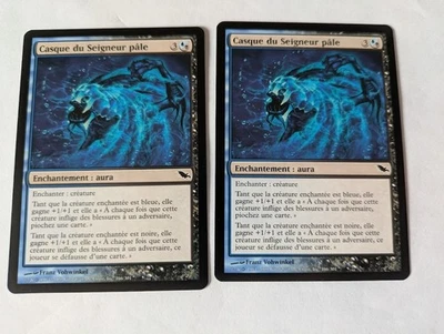 2 French Helm of the Ghastlord Shadowmoor MTG NM Free Shipping with tracking - Image 1 of 2