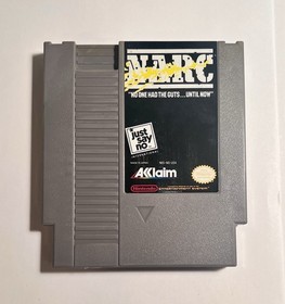 NARC (Nintendo Entertainment System, 1990) Authentic Tested Working NES
