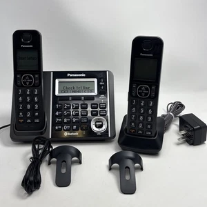 Panasonic KX-TGF370 Link-to-cell Bluetooth Convergence Phone System Belt Clips - Picture 1 of 14