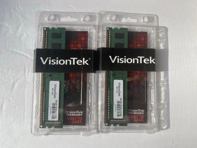 2x VisionTek 2 GB DIMM 1333 MHz DDR3 SDRAM Memory (900378) - Image 1 of 2
