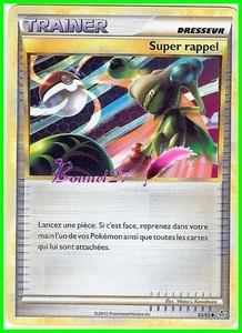 Carte Pokemon " TRAINER " Super Rappel Déchaînement 83/95 UNCO VF - Imagen 1 de 1