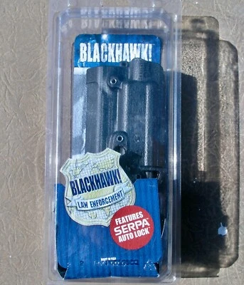 New BLACKHAWK HOLSTER (LEFT) GLOCK 20/21/21SF S&W M&P .40/9 SERPA Level 3 - Image 1 of 4