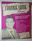 Vintage Sheet Music Book The Frankie Laine Album 