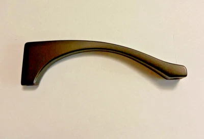 Allen + Roth 3,8 pulgadas Tirador de cajón de gabinete con acabado satinado negro 0689143 nuevo en paquete cantidad 10 Foto 1 de 4