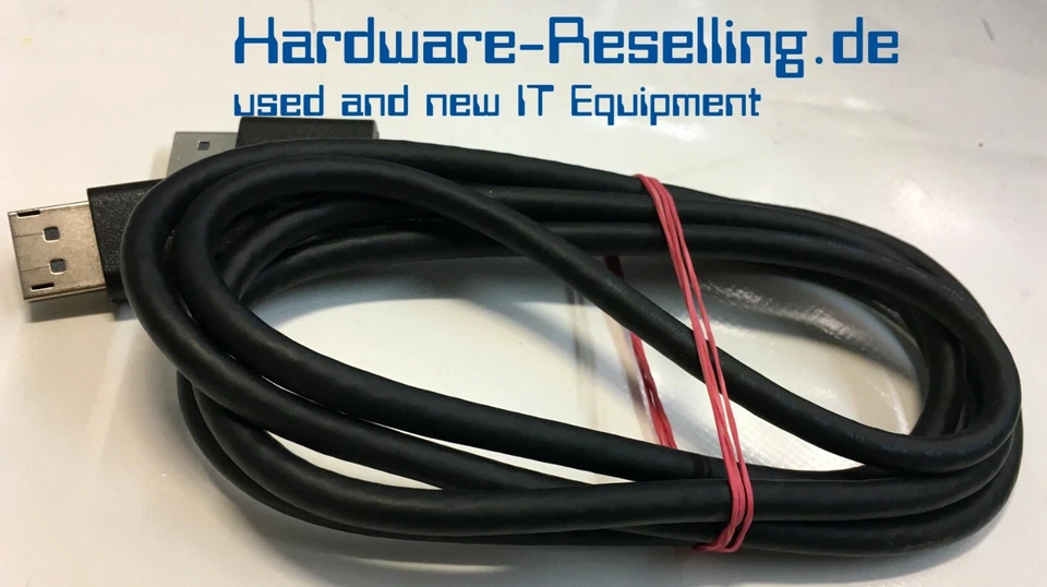 15x HOTRON DisplayPort AWM E246588 ~1,8m High-Speed Verbindungskabel - Schwarz - Bild 1 von 1