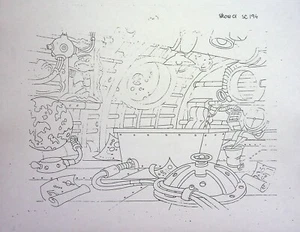Bucky O'Hare and the Toad Wars TV Series 1991 Production COPY MODEL SHEET Marvel - Picture 1 of 2